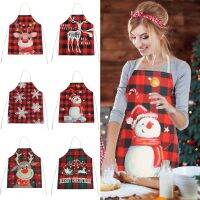 （HOT NEW）ผ้ากันเปื้อนผ้าลินินคริสต์มาส Merry Christmas ตกแต่งสำหรับ Home Kitchen 2022 Xmas Navidad Natal Noel ของขวัญปีใหม่2023