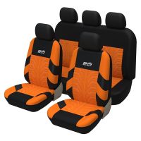 △■▩ AUTOYOUTH Car Seat Covers Set Universal Fit Most Car covers with Tire Track Detail For Renault Logan 1 2004-2009