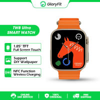 Gloryfit TW8 Ultra Smartwatch Waterproof สมาร์ทวอทช์ สนับสนุนการว่ายน้ํา สัมผัสได้เต็มจอ รองรับภาษาไท วัดออกซิเจนในเลือด หน้าปัดแบบกำหนดเองรองรับ NFC