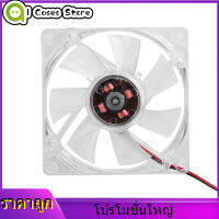 【ราคาถูกสุด】80 80mm Case Fan มม. ไฟ LED 12 V 4Pin Mute PC กรณีพัดลมทำความเย็นคอมพิวเตอร์ Cooler