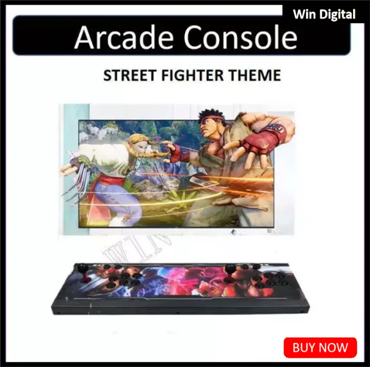 Ready Stocks Pandora 9s Arcade Game Console Christmas Design Christmas Gift New Game Box 9 3160 In 1 Arcade Game Acrylic Console 2 Players Joystick Stick Controller Console Hdmi Lazada Singapore