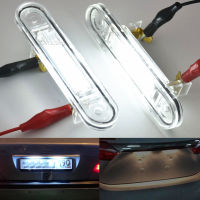 2023Wholesale2pcs ข้อผิดพลาดฟรี Canbus LED ป้ายทะเบียนจำนวนโคมไฟสำหรับ Benz E-Class W124 190 W201 C-Class W202รถ StylingHotsales