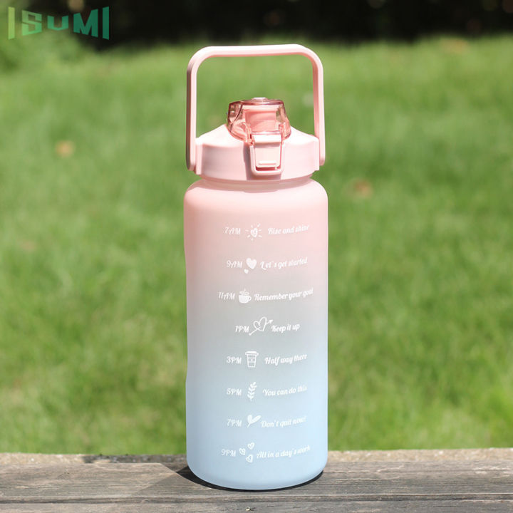 isumi-1817-ขวดน้ำสีพาสเทล-ขวดน้ำดื่มขนาด2ลิตร-ขวดน้ำสไตล์สปอร์ต-แถมฟรีสติกเกอร์-ทุกขวด