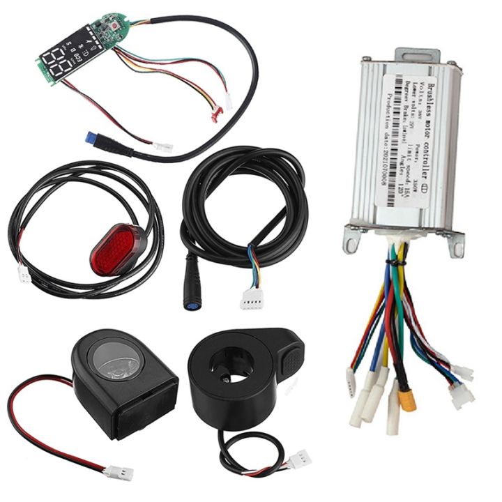 36v-350w-15a-motor-controller-dashboard-front-rear-light-speed-controller-for-xiaomi-scooter-electric-bicycle-e-bike