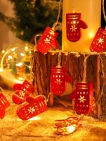 ไฟตกแต่งคริสมาส ถุงมือ ถุงเท้า 4m ไฟประดับคริสมาส ไฟตกแต่ง ไฟประดับ ไฟแฟนซี ไฟคริสมาส ไฟ คริสมาส Christmas Fancy Decoration Lights Glove Sock Socks Light