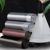 ❦﹍✽ 5 Roll High Quality Garbage Bags Tasteless PE Trash Pouch Disposable Plastic Pouch Total 75Pcs