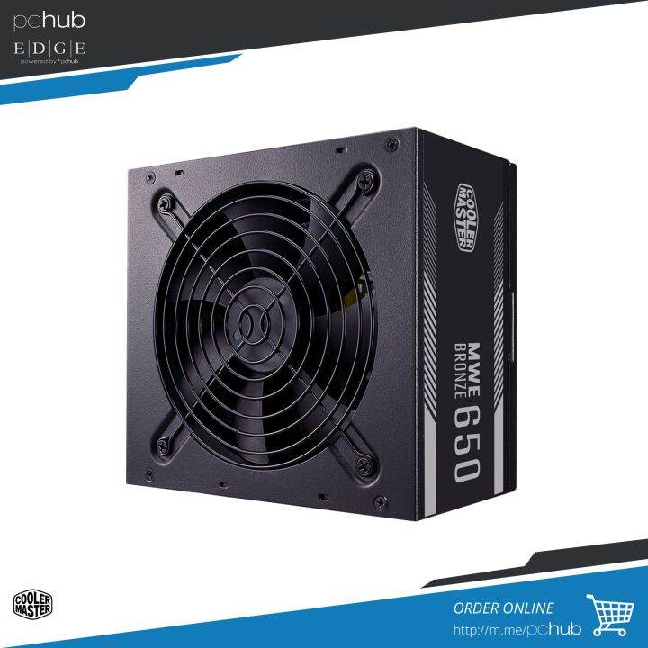 Cooler Master CM 650watts, PSU, MWE 650 V2, bronze, pn: MPE-6501-ACAAB ...