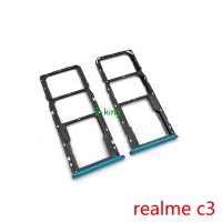 สำหรับ OPPO Realme C3 C11 C15 C17 C20 C21 C21Y C25 C25Y C30 C30S C31 C33 C35 C55ซิมช่องเสียบบัตรที่ใส่ถาดช่องเสียบซิมเครื่องอ่านการ์ด LKT37124การเปลี่ยน Pa