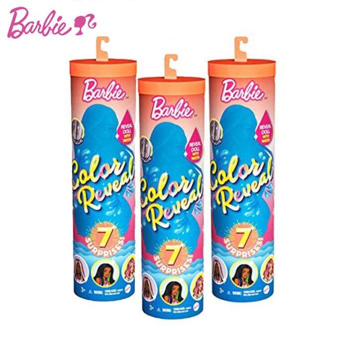 Barbie Color Reveal Doll Themed Mermaids Doll Temperature Detection ...