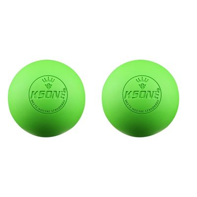 2X KSONE Massage Ball 6.3cm Fascia Ball Lacrosse Ball Yoga Muscle Relaxation Pain Relief Portable Physiotherapy Ball 3