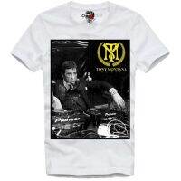 ใหม่เสื้อยืดผู้ชายอินเทรนด์เสื้อยืด Tony Montana DJ cokenin Undercover Snow Man