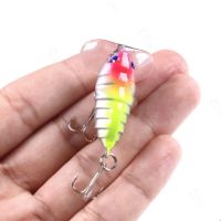 【CW】 Colorful Insect Fake Lures Floating 4.4g Artificial Wobblers Bait Fishing Tackle Length 4cm