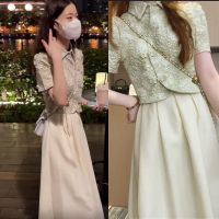 【LZ】☎☂  Conjunto de vestido cheongsam melhorado estilo chinês para mulheres elegante vestido vintage hanfu vestido moderno diário estilo francês primavera novo 2023