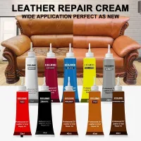 【hot】☑๑  10 Colors Car Leather Repair Gel Agent Vinyl Instrument Panels Sofas Coats Refurbishing Paste