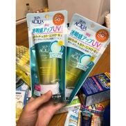 Chính hãng Kem chống nắng Biore skin aqua tone up màu xanh bản mới 50ml