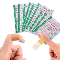 100pcs/pack Band Aid First Aid Kits Wound Patch Strip Breathable Adhesive Bandages Plaster Sports Travel Wound Patch Sticking