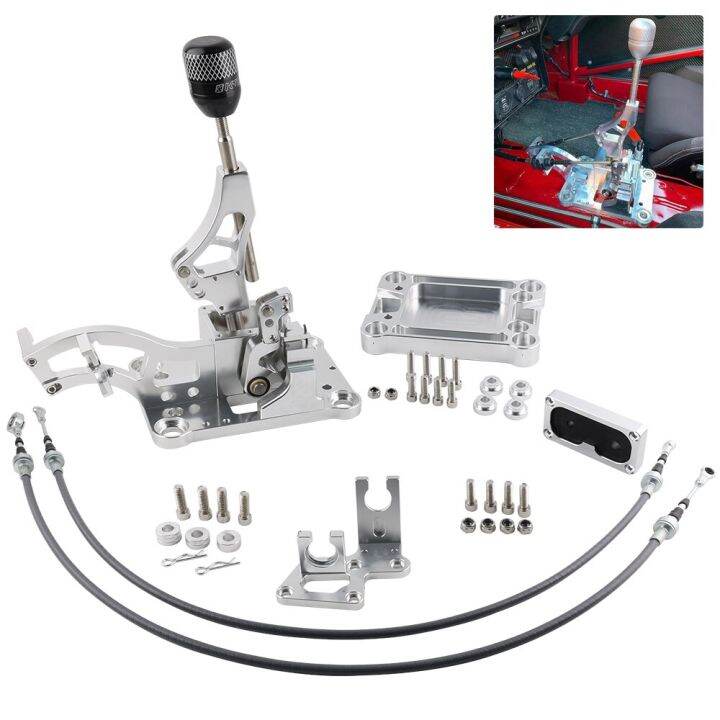 New Shifter Box Shifter Cables Knob Trans Bracket Firewall Cable