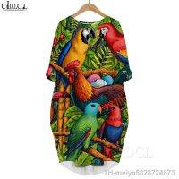 【hot】☽  Fashion Rooster Pattern Printed Sleeve for Female Going Out Entertainment