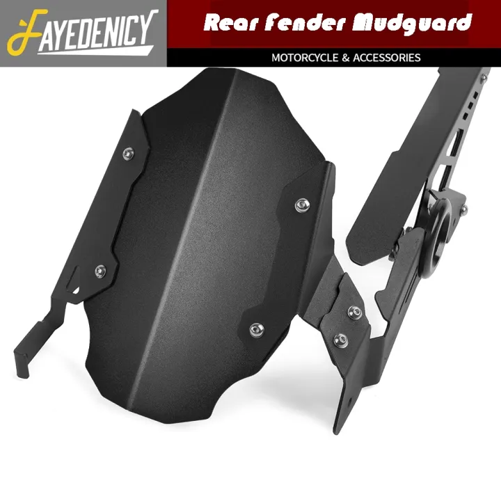 Universal Black Plastic Motorcycle Rear Wheel Cover Rear Wheel For Fender Splash Guard Mudguard 5d78b1ac9d1bab297ae38948