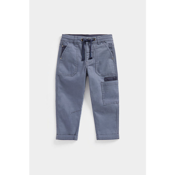 กางเกงขายาวเด็กผู้ชาย-mothercare-grey-trousers-cc903