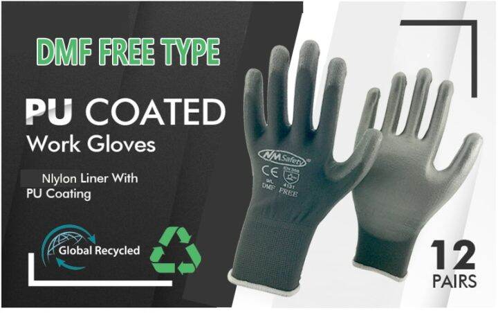 24pieces-12-pairs-knitted-nylon-coated-pu-nitrile-rubber-palm-electric-anti-static-cotton-safety-protective-work-gloves-man