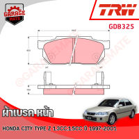 TRW ผ้าเบรคหน้า HONDA CITY(3A2) TYPE Z 1.3L, 1.5L 1997-2001