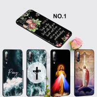 Xiaomi Mi 9 9T 10T 11i 11T 11 12 12X Poco C3 F2 F3 GT M2 M3 Pro X2 Pocophone F1 G106 Bible Verse Jesus Christ Christian Pattern Phone เคสโทรศัพท์