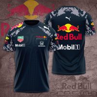 2023 NEW Camiseta Honda Red Bull Racing Summer Men Women Sports Short Sleeve Quick Dry 3d Print Mobil 1 Trend Blouse Shirt（freecustom Name &amp; Logo）cheap