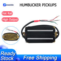 สูงรถกระบะ Dual รถไฟร้อน Humbucker Pickups เซรามิคกีต้าร์ไฟฟ้าฮัมบักเกอร์ขยายเสียงกีตาร์