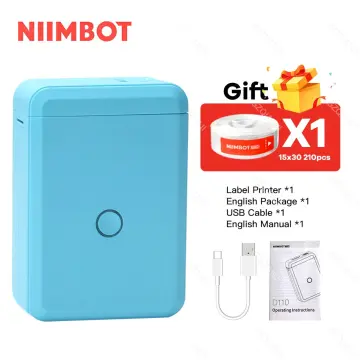 Nimbot D110 Mini Portable Thermal Printer Self-adhesive Sticker