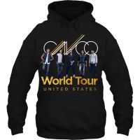 Jsyc เสื้อกันหนาว มีฮู้ด พิมพ์ลาย Cnco Usa World Tour Reprint เหมาะกับฤดูใบไม้ผลิ และฤดูใบไม้ร่วง ของขวัญวันเกิด สําหรับผู้ชาย