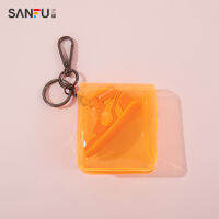 Sanfu หัวเข็มขัดกล่องรองเท้าส่วนบุคคลขนาดเล็กหัวเข็มขัดความคิดสร้างสรรค์ Ins เท่กระเป๋าถือลายการ์ตูนหัวเข็มขัดแฟชั่น437852