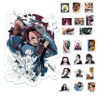 (H) สติ๊กเกอร์ดาบพิฆาตอสูร Kimetsu no Yaiba ดาบพิฆาตอสูร Demon Slayer sticker สติ๊กเกอร์ ของเล่น ของขวัญ ของสะสม (4-8 cm / 50 ชิ้น) ??