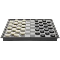 Checkers Recreational Game Portable Board Toy For Kids Fold Folding Chess Plastic International Kid Competition Child