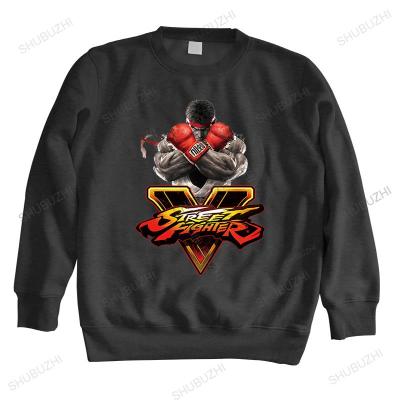 ผ้าฝ้าย shubuzhi hoodies ชายเสื้อ Street hoodie Fighter V เสื้อกันหนาว-Ryu SF 5 วิดีโอเกมใหม่ผู้ชายที่ได้รับอนุญาตฤดูใบไม้ร่วง Hoody