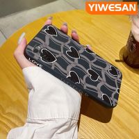 YIWESAN เคส A03s ปลอกสำหรับ Samsung A03ลายการ์ตูนรักรูปหัวใจเคสโทรศัพท์ดีไซน์ใหม่บางสุดสร้างสรรค์เคสป้องกันขอบสี่เหลี่ยมเคสนิ่มเคสปลอกซิลิโคนกันกระแทก