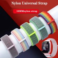 Gelang Jam Tangan Olahraga Pintar Anak Universal 16MM Tali Nilon Jam Tangan Dapat Disesuaikan Tali Pengganti Tali Jam Tangan Anak Nyaman