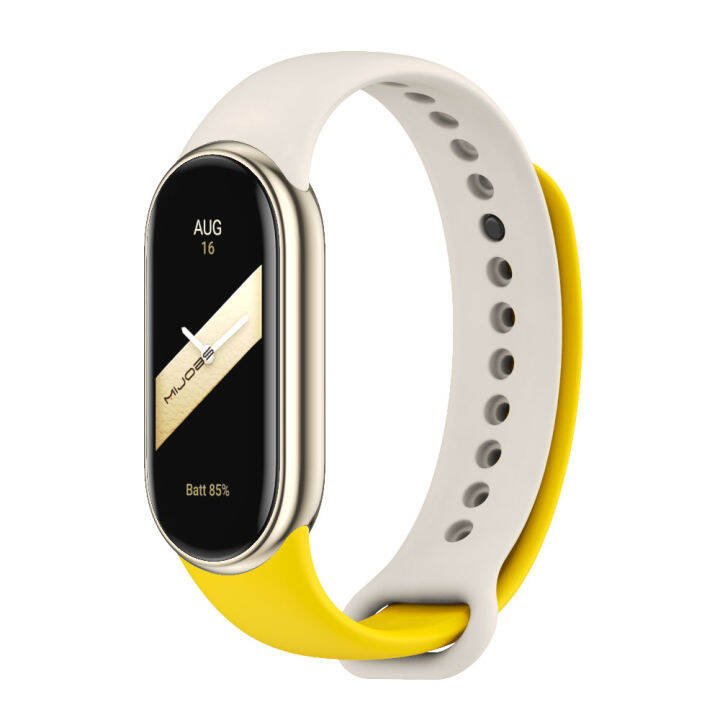 สายรัดสำหรับ-mi-band-8สร้อยข้อมือสำหรับ-xiaomi-smart-band-8-nfc-smartwatch-กีฬาสายรัดข้อมือยางซิลิโคน-correa-miband-8สาย