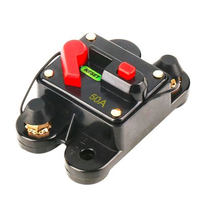 【YF】 50A 60A 80A 100A 125A 150A 200A optional Car Audio Inline Circuit Breaker Fuse for 12V Protection SKCB-01-100A hot sale