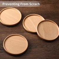 【CW】✁  1PC Coaster Cup Placemats Wood Coasters Durable Resistant Round Bowl