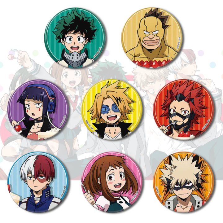 My Hero Academia Button Pin My Hero Academia Pins Button Badge For ...