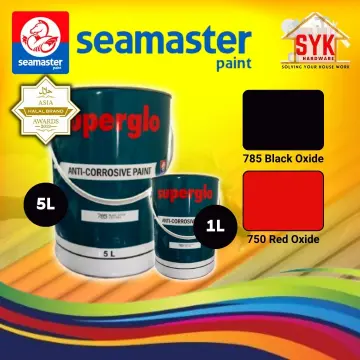 BLACK MATT PAINT FOR METAL AND WOOD ( Black Oxide Primer / Cat Hitam Mati /  Cat Besi)