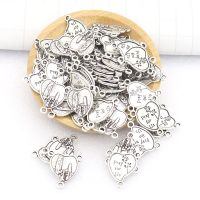 【CW】✿  50 Pcs/lot Catholic Mary of the Rosary Three-Hole Medal Centerpiece Necklace Parts Accessories