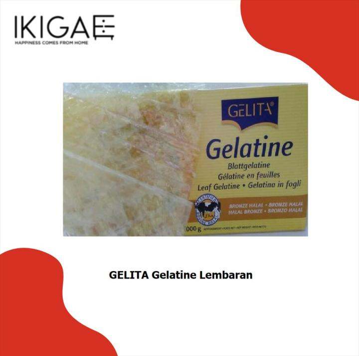 Gelita Gelatin Lembaran / Gelatine Sheet HALAL Lazada Indonesia
