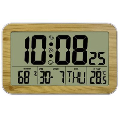 Large Screen Digital Wall Clock Home Electronic Wall Clock Student Electronic Alarm Clock Digital Display Desk Clock