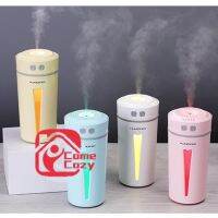 HAPPY HUMIDIFIER เครื่องทำให้ชื้นแบบอุลตราโซนิค ปรับได้ 2 ระดับ ปรับสีไฟได้ 7สี