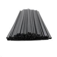 PP Plastic Welding Rods Motorcycle Motorbike Fairings Repairs Black Double Round 2.5x5mm 200mm Long