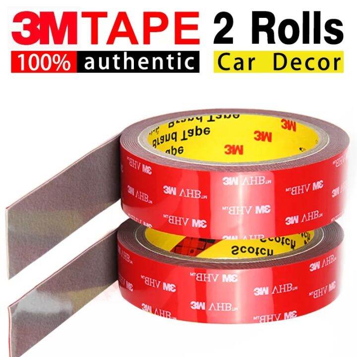 【2rolls】3M VHB super Strong double sided tape Waterproof no trace Self ...