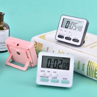 ✲♗ LCD Digital Display Cooking Alarm Clock Kitchen Timer Sleep Stopwatch Clock Kitchen Accessory Countdown Timer Magnet Clock