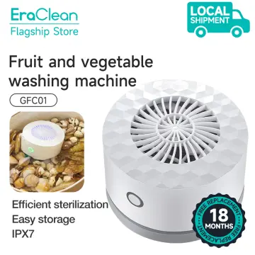 Fruit and Vegetable Washing Machine Fruit Cleaner Device in Water IPX7  Produce P